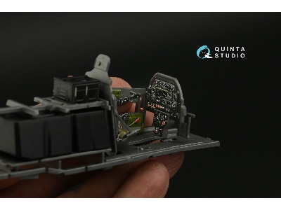 North Amercian P-51 D - 3d-printed & Coloured Interior (For Zoukei-mura Kits) - zdjęcie 8