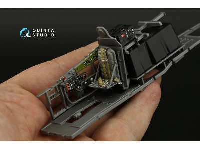 North Amercian P-51 D - 3d-printed & Coloured Interior (For Zoukei-mura Kits) - zdjęcie 11