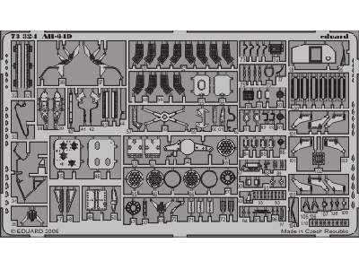  AH-64D S. A. 1/72 - Hobby Boss - blaszki - zdjęcie 3