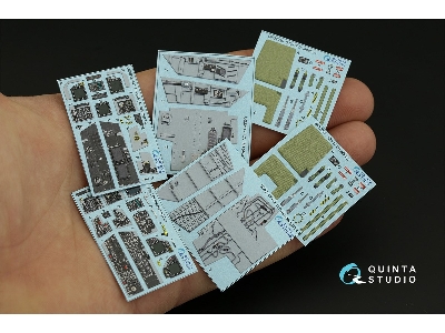 Mcdonnell Douglas F/A-18 B Hornet - 3d-printed & Coloured Interior (For Academy Kits) - zdjęcie 3
