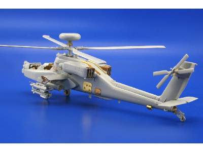  AH-64D S. A. 1/72 - Hobby Boss - blaszki - zdjęcie 6