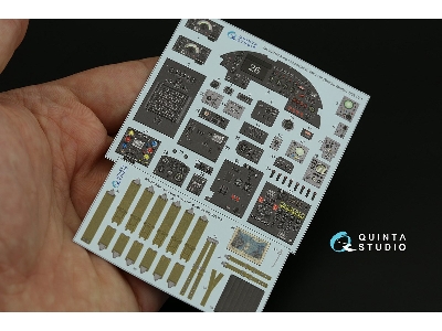 Avro Lancaster B. Mk.I/Iii - 3d-printed & Coloured Interior (For Border Model Kits) - zdjęcie 3