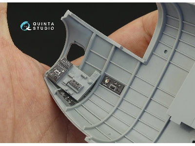 Avro Lancaster B. Mk.I - 3d-printed & Coloured Interior (For Hk Models Kits) - zdjęcie 12