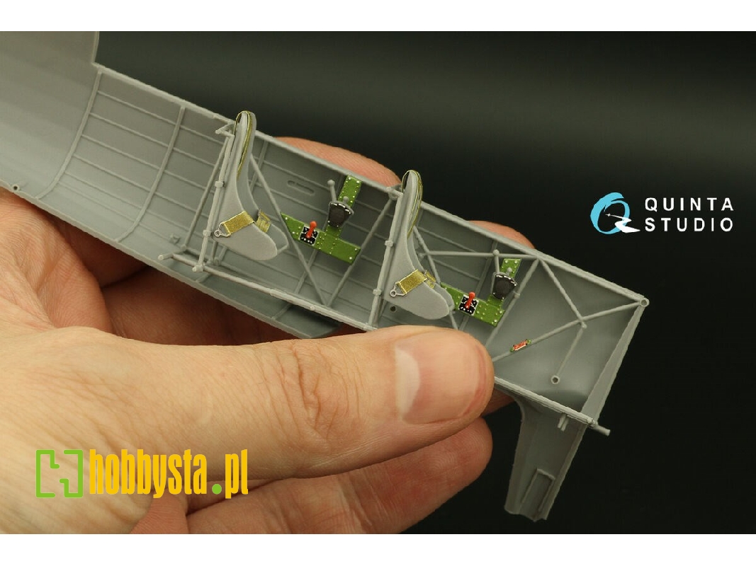 Stearman Pt-17/N2s-3 Kaydet - 3d-printed & Coloured Interior (For Icm And Revell Kits) - zdjęcie 1 Stearman Pt-17/N2s-3 Kaydet - 3d-printed & Coloured Interior (For Icm And Revell Kits) - zdjęcie 1