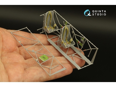 Stearman Pt-17/N2s-3 Kaydet - 3d-printed & Coloured Interior (For Icm And Revell Kits) - zdjęcie 5