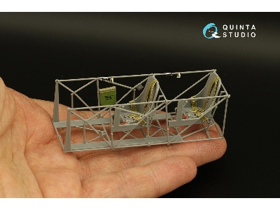 Stearman Pt-17/N2s-3 Kaydet - 3d-printed & Coloured Interior (For Icm And Revell Kits) - zdjęcie 8