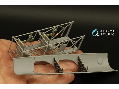 Stearman Pt-17/N2s-3 Kaydet - 3d-printed & Coloured Interior (For Icm And Revell Kits) - zdjęcie 9