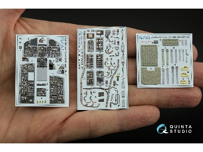 Mcdonnell Dogulas F-15 A /C Early / J Early Eagle - 3d-printed & Coloured Interior (For Tamiya Kits) - zdjęcie 3