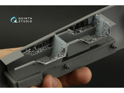 Mcdonnell Douglas F/A-18 D Late - 3d-printed & Coloured Interior (For Academy Kits) - zdjęcie 9