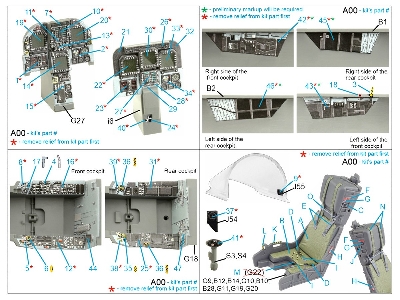 Mcdonnell Douglas F/A-18 D Late - 3d-printed & Coloured Interior (For Academy Kits) - zdjęcie 12