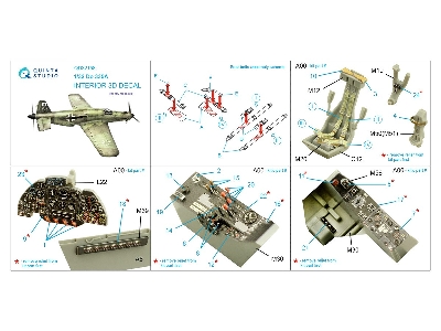 Dornier Do 335 A - 3d-printed & Coloured Interior (For Hk Models Kits) - zdjęcie 10