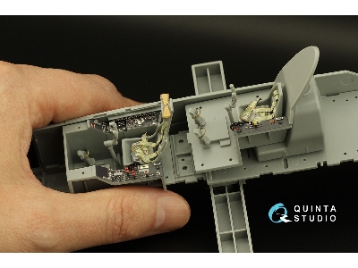 Dornier Do 335 A-10 Trainer - 3d-printed & Coloured Interior (For Hk Models Kits) - zdjęcie 15