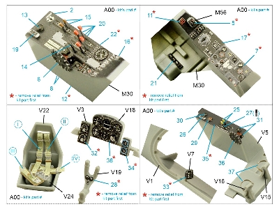 Dornier Do 335 A-10 Trainer - 3d-printed & Coloured Interior (For Hk Models Kits) - zdjęcie 17