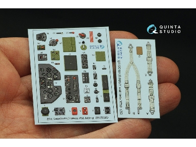 Curtiss P-40n Warhawk - 3d-printed & Coloured Interior (For Trumpeter Kits) - zdjęcie 3
