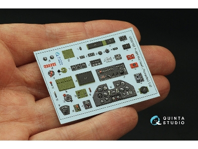 Curtiss P-40n Warhawk - 3d-printed & Coloured Interior (For Trumpeter Kits) - zdjęcie 5