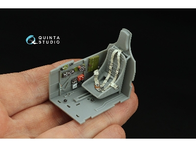Curtiss P-40n Warhawk - 3d-printed & Coloured Interior (For Trumpeter Kits) - zdjęcie 6