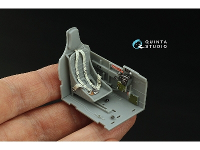 Curtiss P-40n Warhawk - 3d-printed & Coloured Interior (For Trumpeter Kits) - zdjęcie 7