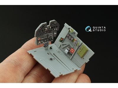 Curtiss P-40n Warhawk - 3d-printed & Coloured Interior (For Trumpeter Kits) - zdjęcie 9