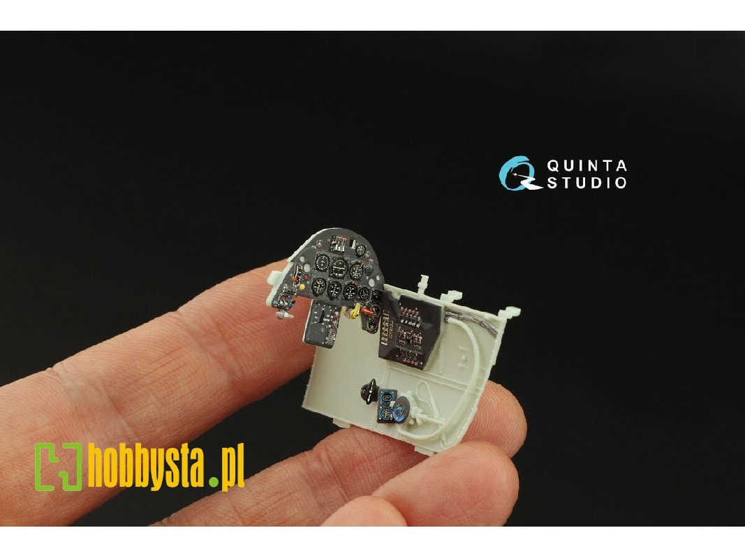 Messrchmitt Bf 109 G-2 / G-4 - 3d-printed & Coloured Interior (For Revell Kits) - zdjęcie 1