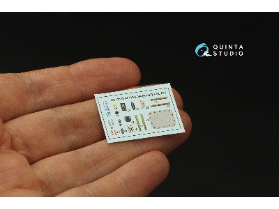 Messrchmitt Bf 109 G-2 / G-4 - 3d-printed & Coloured Interior (For Revell Kits) - zdjęcie 6