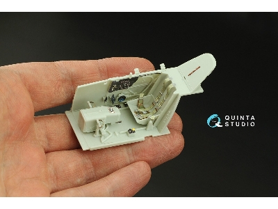 Messrchmitt Bf 109 G-2 / G-4 - 3d-printed & Coloured Interior (For Revell Kits) - zdjęcie 7