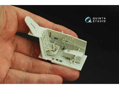 Messrchmitt Bf 109 G-2 / G-4 - 3d-printed & Coloured Interior (For Revell Kits) - zdjęcie 8