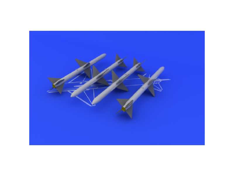 AIM-7E Sparrow 1/48 - żywica i blaszki - zdjęcie 1 AIM-7E Sparrow 1/48 - żywica i blaszki - zdjęcie 1