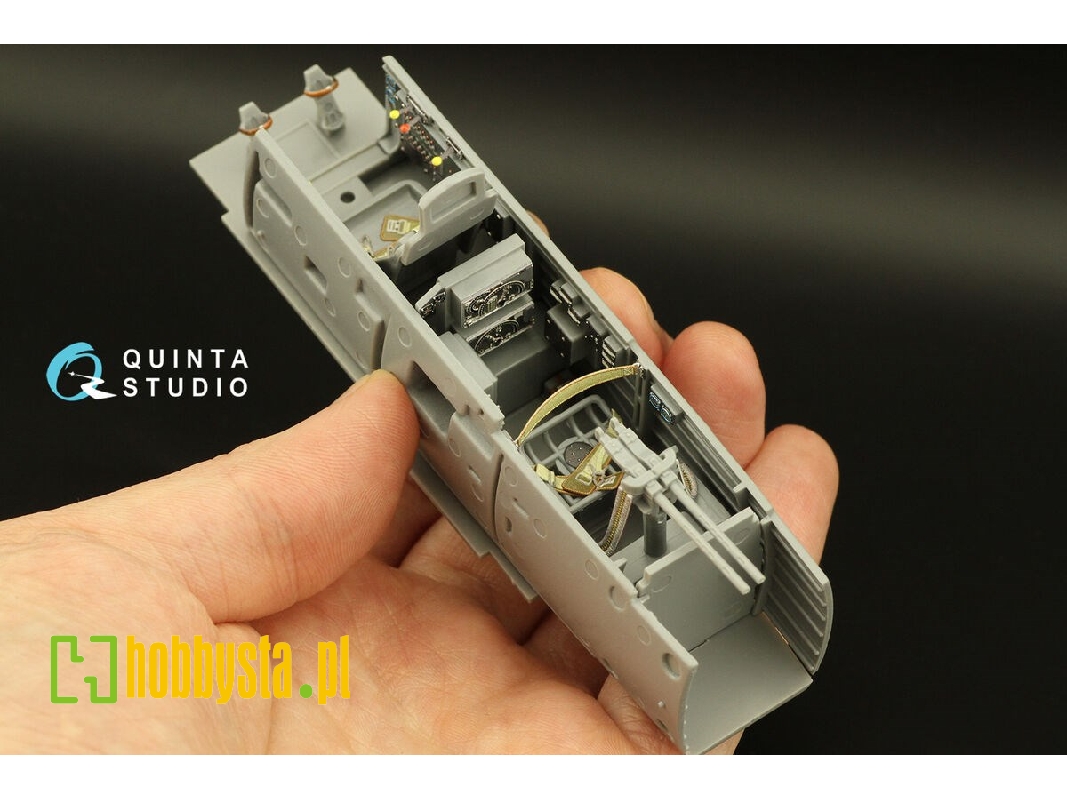 Junkers Ju 87 D/G - 3d-printed & Coloured Interior (For Hasegawa Kits) - zdjęcie 1 Junkers Ju 87 D/G - 3d-printed & Coloured Interior (For Hasegawa Kits) - zdjęcie 1
