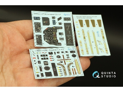 Junkers Ju 87 D/G - 3d-printed & Coloured Interior (For Hasegawa Kits) - zdjęcie 3