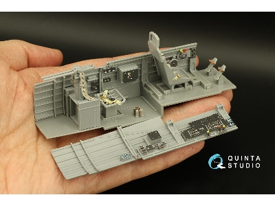 Junkers Ju 87 D/G - 3d-printed & Coloured Interior (For Hasegawa Kits) - zdjęcie 9