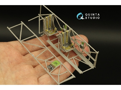 Stearman Pt-17 Kaydet - 3d-printed & Coloured Interior (For Roden Kits) - zdjęcie 6