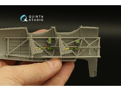 Stearman Pt-17 Kaydet - 3d-printed & Coloured Interior (For Roden Kits) - zdjęcie 7