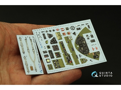Grumman F6f-5n Hellcat - 3d-printed & Coloured Interior (For Trumpeter Kits) - zdjęcie 3