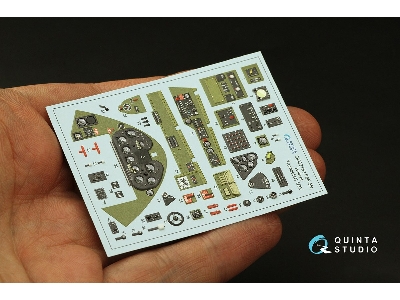 Grumman F6f-5n Hellcat - 3d-printed & Coloured Interior (For Trumpeter Kits) - zdjęcie 5