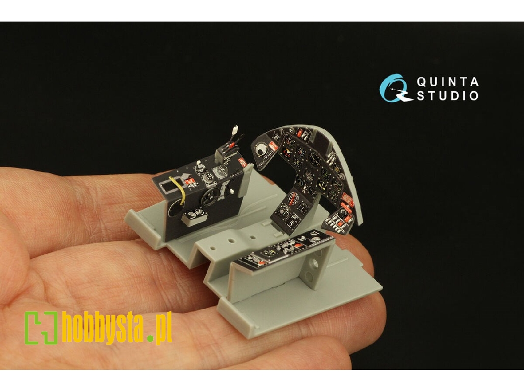 Grumman F8f-1 Bearcat - 3d-printed & Coloured Interior (For Trumpeter Kits) - zdjęcie 1 Grumman F8f-1 Bearcat - 3d-printed & Coloured Interior (For Trumpeter Kits) - zdjęcie 1