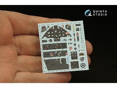Grumman F8f-1 Bearcat - 3d-printed & Coloured Interior (For Trumpeter Kits) - zdjęcie 4