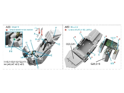 Lockheed Martin F-35 A/C Lightning Ii - 3d-printed & Coloured Interior (For Trumepter Kits) - zdjęcie 13