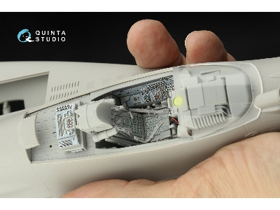 Mig-29 9-12 Fulcrum A - 3d-printed & Coloured Interior (For Trumpeter Kits) - zdjęcie 13