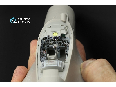 Mig-29 A Nato Service - 3d-printed & Coloured Interior (For Trumpeter Kits) - zdjęcie 9