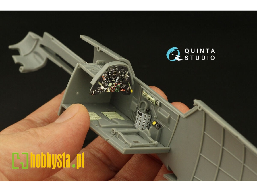 Messerschmitt Bf 109 E-3 / E-4 - 3d-printed & Coloured Interior (For Trumpeter Kits) - zdjęcie 1