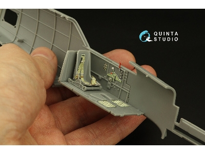 Messerschmitt Bf 109 E-3 / E-4 - 3d-printed & Coloured Interior (For Trumpeter Kits) - zdjęcie 6