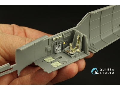Messerschmitt Bf 109 E-3 / E-4 - 3d-printed & Coloured Interior (For Trumpeter Kits) - zdjęcie 7