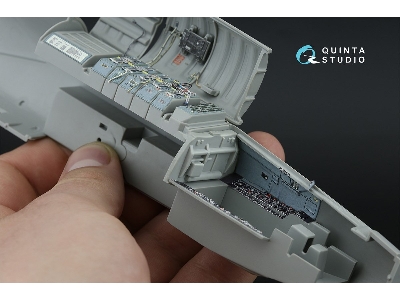 Lockheed F-104 S-asa - 3d-printed & Coloured Interior (For Italeri Kits) - zdjęcie 11