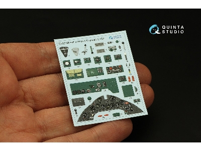 Grumman F4f-3 Wildcat - 3d-printed & Coloured Interior (For Trumpeter Kits) - zdjęcie 4