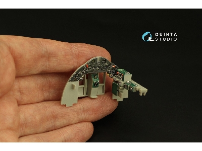 Grumman F4f-3 Wildcat - 3d-printed & Coloured Interior (For Trumpeter Kits) - zdjęcie 8
