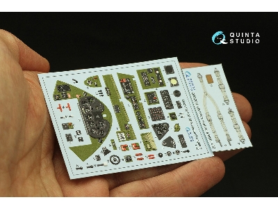Grumman F6f-3e/N Hellcat - 3d-printed & Coloured Interior (For Trumpeter Kits) - zdjęcie 3