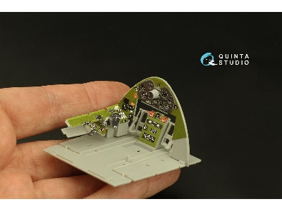Grumman F6f-3e/N Hellcat - 3d-printed & Coloured Interior (For Trumpeter Kits) - zdjęcie 10