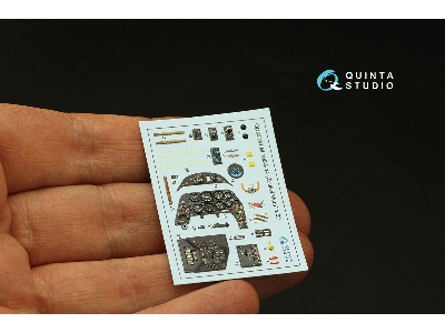 Messerschmitt Bf 109 G-14 - 3d-printed & Coloured Interior (For Zoukei Mura Kits) - zdjęcie 4