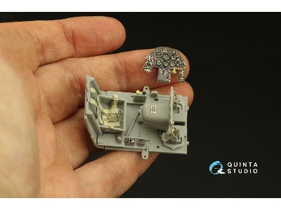Messerschmitt Bf 109 G-14 - 3d-printed & Coloured Interior (For Zoukei Mura Kits) - zdjęcie 9