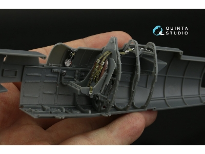 Supermarine Spitfire Mk.I (Mid)- 3d-printed & Coloured Interior (For Kotare Kits) - zdjęcie 11